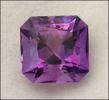 AMETHYST (Tanzania) 6 X 6 SQUARE -- .86 ct.